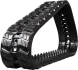 case 440ct set of 2 13" heavy duty z tread rubber tracks (320x86x50)