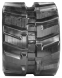 takeuchi tb135 set of 2 14" heavy duty mx tread rubber tracks (350x52.5x86)