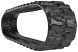 komatsu pc58uu-x set of 2 16" heavy duty bd tread rubber tracks (400x72.5kx72)