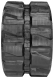 case cx40b set of 2 16" heavy duty mx tread rubber tracks (400x72.5nx70)