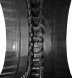 bobcat t550 set of 2 16" heavy duty multi-bar tread rubber tracks (400x86bx49)