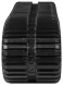 cat 239d set of 2 16" heavy duty multi-bar tread rubber tracks (400x86bx49)