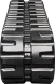 cat 239d set of 2 16" standard duty c tread rubber tracks (400x86bx49)