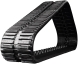 takeuchi tl230 set of 2 16" heavy duty multi bar tread rubber tracks (400x86tx52)