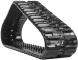 takeuchi tl10 set of 2 18" heavy duty c tread rubber tracks (450x100x48)