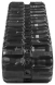 takeuchi tl240 set of 2 18" heavy duty c tread rubber tracks (450x100x48)