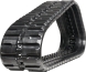 bobcat t200 set of 2 18" heavy duty c tread rubber tracks (450x86bx52)