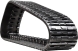 cat 247b3 set of 2 15" heavy duty multi-bar tread rubber tracks (381x100.5x42)