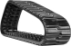 cat 297d2-xhp set of 2 18" heavy duty multi-bar tread rubber tracks (457x101.6x51)