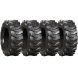 set of 4 10x16.5 camso sks 532 10-ply skid steer tires