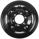 new holland lx485 set of 4 titan skid steer wheels 16.5x8.25 6 bolt for 10-16.5 tires