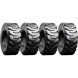 set of 4 12x16.5 10-ply xtra wall r-4 skid steer heavy duty tires (formerly made by camso and solideal)