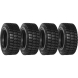 set of 4 12x16.5 galaxy 12-ply trac star l-4 skid steer tires