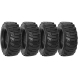 set of 4 10x16.5 galaxy 10-ply xd2010 r-4 skid steer tires