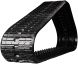 set of 2 18" bridgestone extreme duty multi bar pattern rubber tracks (450x86mbx56)