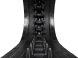 set of 2 13" heavy duty multi-bar pattern rubber track (320x86x54)