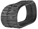 set of 2 13" camso extreme duty hxd pattern rubber tracks (320x86x56)