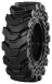 set of 4 30x10-16 (10x16.5) heavy duty solid dura-flex skid steer tires with 8x8 rim