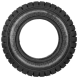 set of 4 10x16.5 galaxy 10-ply trac star l-4 skid steer tires