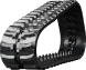 set of 2 10" heavy duty rubber track (250x72x39)