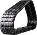 set of 2 13" camso heavy duty sawtooth pattern rubber track (320x86bx49)