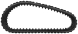 set of 2 13" camso extreme duty hxd pattern rubber tracks (320x86bx54)