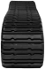 set of 2 18" camso extreme duty hxd pattern rubber track (457x101.6x51)