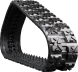 case 440ct set of 2 13" bridgestone extreme duty polar tread tread rubber tracks (320x86bx50)