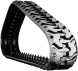 bobcat t650 set of 2 13" bridgestone extreme duty vortech tread rubber tracks (320x86x52)