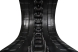 new holland c175 set of 2 16" bridgestone extreme duty block tread rubber tracks (400x86bx50)