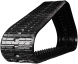 cat 279d set of 2 18" bridgestone extreme duty multi bar tread rubber tracks (450x86mbx56)