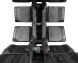 hitachi zx40u-2 set of 2 16" extreme duty hybrid tracks with rubber track pads (400x72.5nx74)