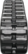 vermeer s450tx set of 2 7" camso extreme duty hxd tread rubber tracks (180x72x41)