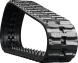 yanmar b158 set of 2 9" camso extreme duty hxd tread rubber tracks (230x72x41)