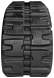 new holland c332 set of 2 18" camso extreme duty hxd tread rubber tracks (450x86bx55)