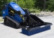 mini skid steer push broom | blue diamond