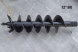 heavy duty auger bit with cast head