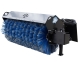 brand new blue diamond 36" mini skid steer hydraulic angle rotary broom with bobcat mt mount