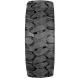 set of 4 12x16.5 workboss non-directional extreme duty solid rubber tires