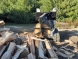 log splitter - 6 way wedge upside down skid steer attachment