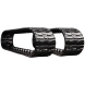 toro dingo tx425 set of 2 9.5" extreme duty rubber track (240x87.63x28)