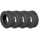 set of 4 12x16.5 12-ply wearmaster skid steer extreme duty tires