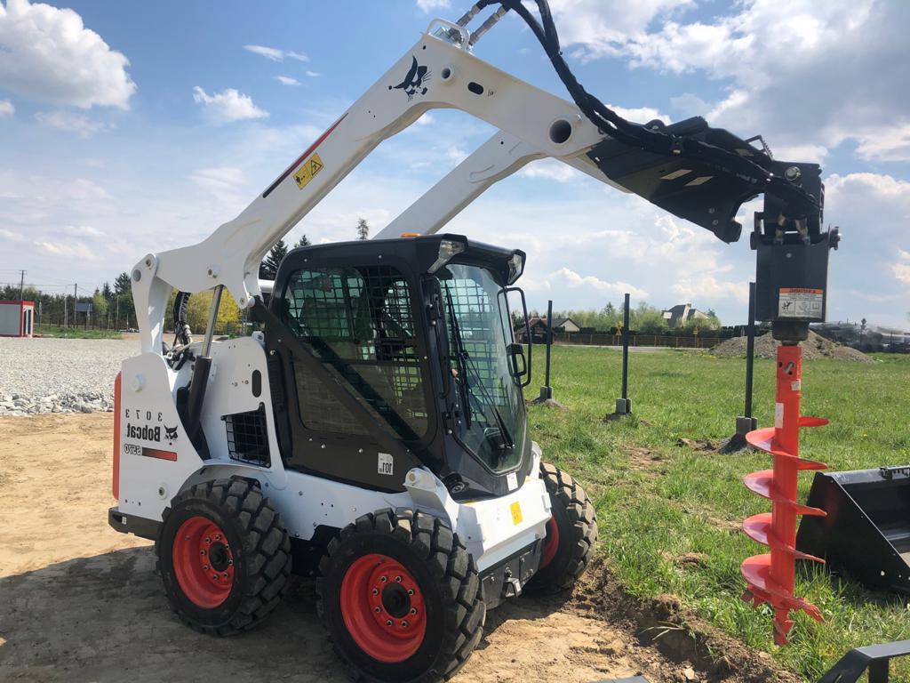 skid steer auger attachment