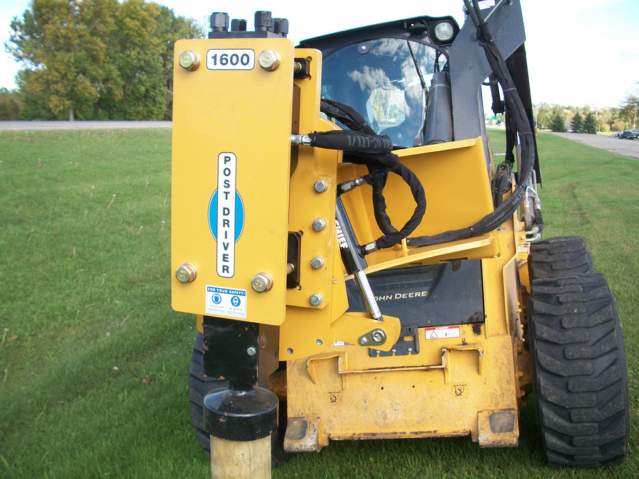 What is the Best Hydraulic Post Driver for a Skid Steer