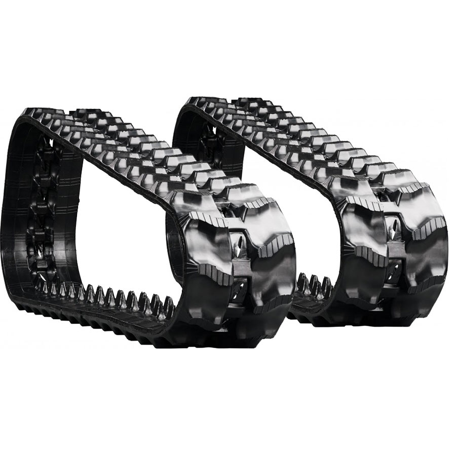 boxer 530dx set of 2 7" standard duty wave tread rubber tracks (180x72x39)