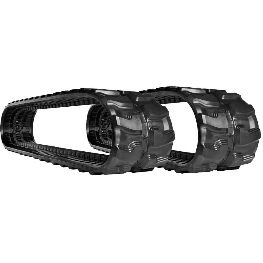 hitachi zx60-usb5n set of 2 16" camso heavy duty mx tread rubber tracks (400x72.5wx74)