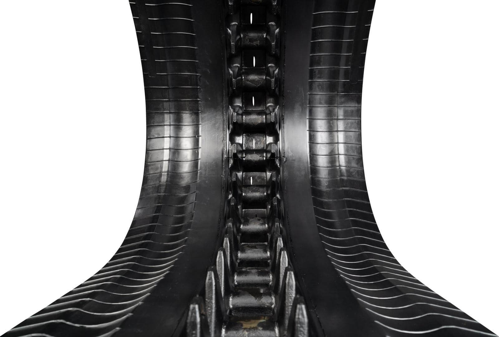 new holland c232 set of 2 16" camso heavy duty sawtooth tread rubber tracks (400x86bx55)