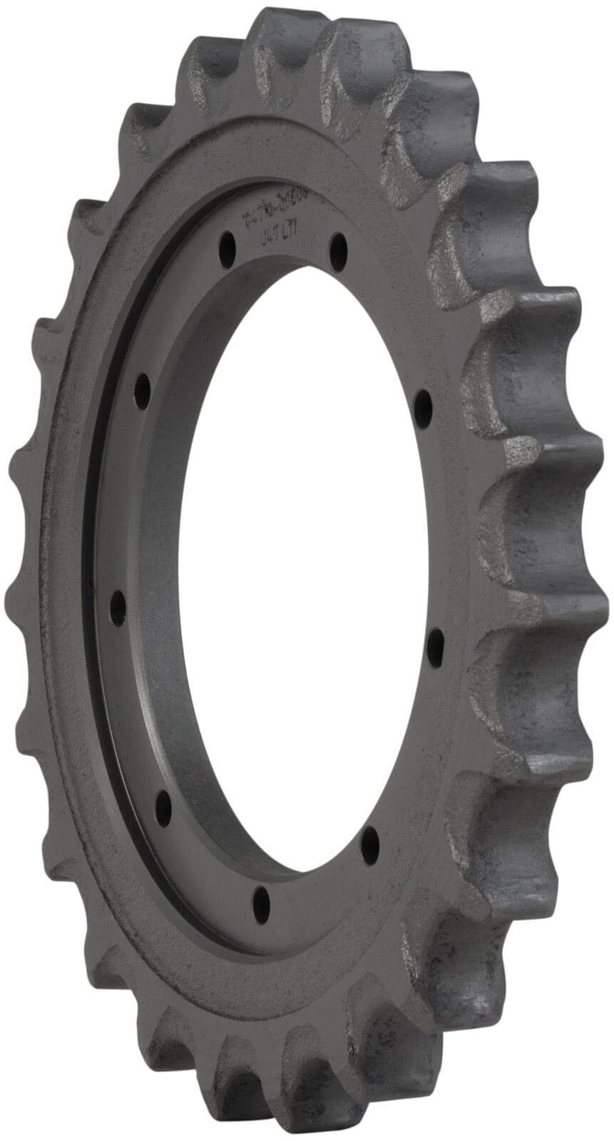 takeuchi tb128fr track sprocket 23 teeth - 9 bolt hole