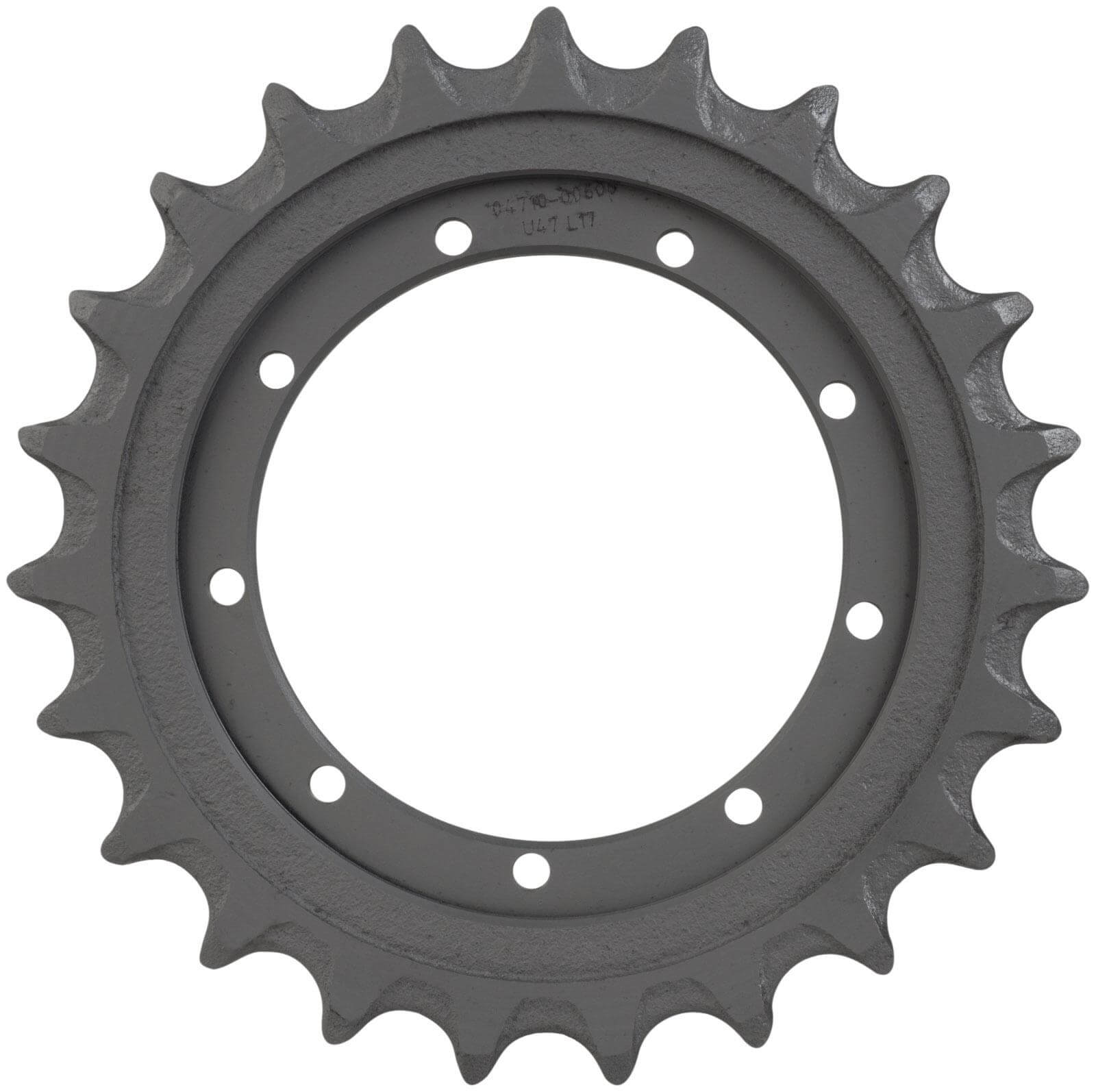 takeuchi tb135 track sprocket 23 teeth - 9 bolt hole