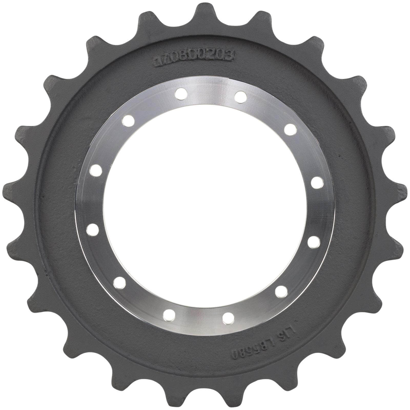 takeuchi tb175 track sprocket 21 teeth - 12 bolt hole